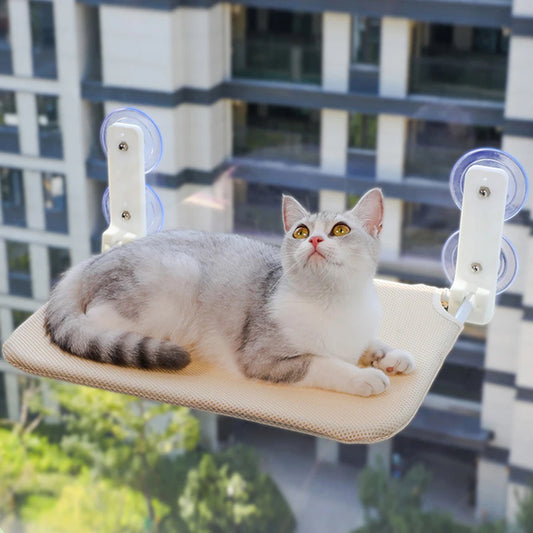 SunnyView Plush Window Cat Hammock